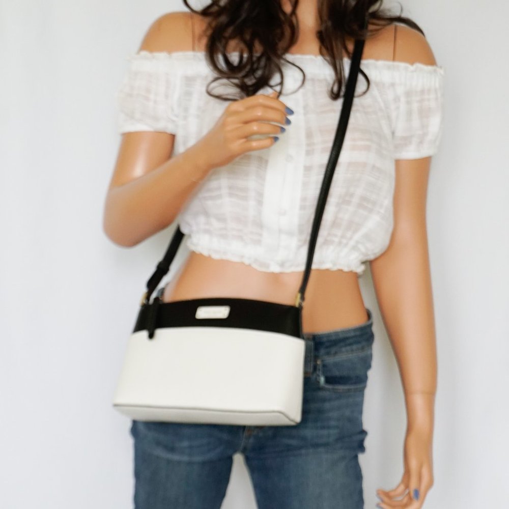 Kate Spade Jeanne Small Shoulder Crossbody Bag Black Multi